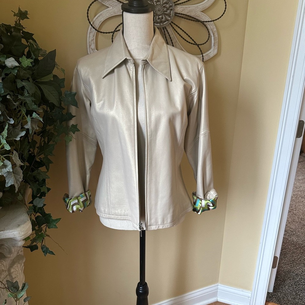 Nicola Berti leather jacket